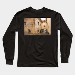 Historic Street in Skofja Loka, Slovenia Long Sleeve T-Shirt